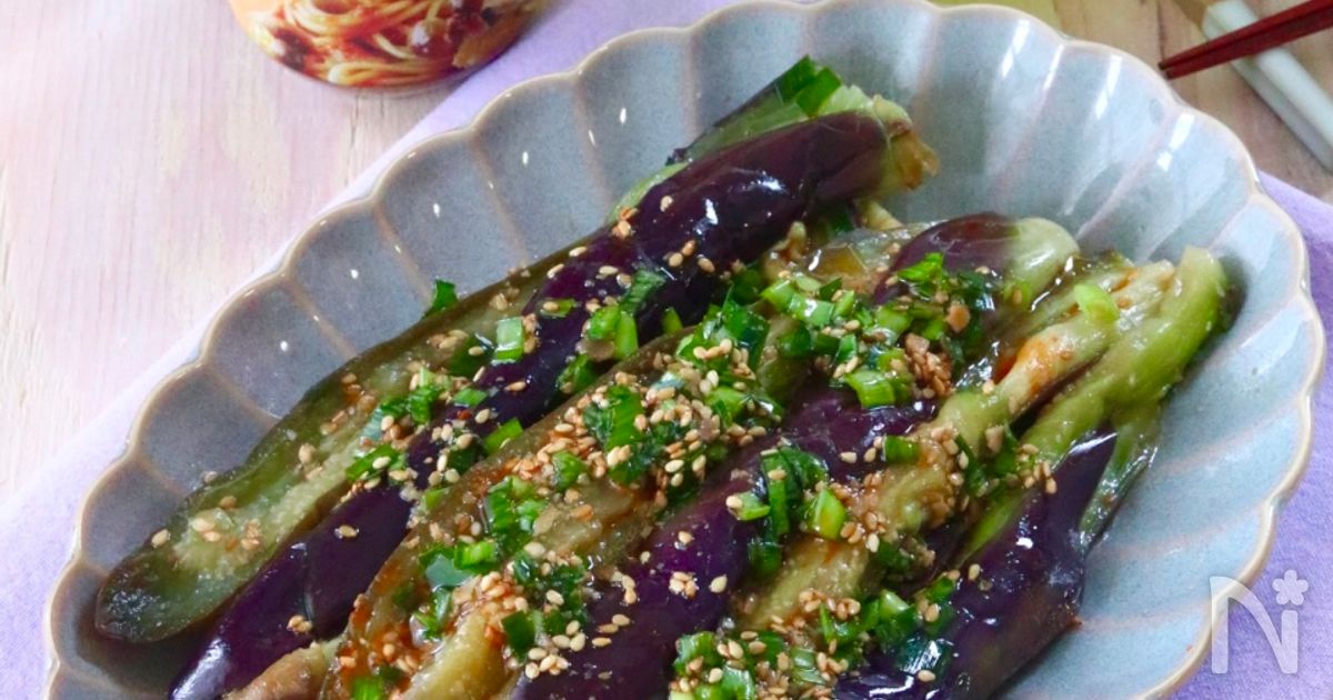 レンジで簡単！ピリ辛やみつき無限なす【作り置き】 | レシピサイトNadia
