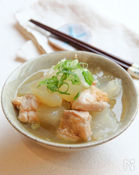 鶏肉と冬瓜の旨煮《冷やしても美味しい♪》