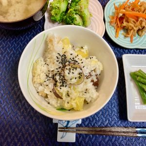 たぁプーの作ってみた!投稿(【さつまいもご飯】手間なしでホクッ！)