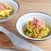 レンジで簡単!かぼちゃと生ハムのデリ風サラダの工程5