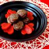 バレンタインにも是非❤︎薄切り牛肉のロールステーキの工程6