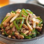 ご飯がすすむ！青椒肉絲！