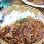 レンジで簡単！豚バラ肉でコク旨ハヤシライス♡
