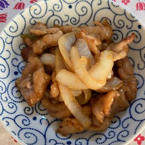 万福の作ってみた!投稿(豚こま味噌しょうが焼き)