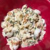 ゆくゆくの作ってみた!投稿(家族絶賛!【大葉とちくわのごま味噌ポテトサラダ】コク旨絶品♡)