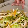 ささみとシャキシャキ野菜の梅だれ和えの工程4