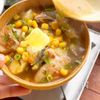 【鶏じゃがコーンスープ】バターが香る♪コクうまスープ！の工程4