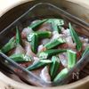 鶏むね肉とオクラの梅蒸しの工程5