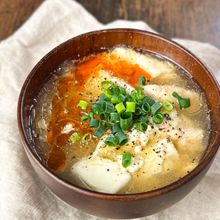 ささみと豆腐の春雨スープ【しっとりヘルシー】