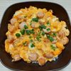 よっこの作ってみた!投稿(【とろたまウインナー丼】包丁不要！)