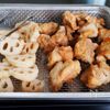『揚げ鶏とれんこんの甘辛だれ』米粉でカリッ♪ご飯が進む☆の工程4