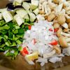 【炒り豆腐】野菜たっぷりで常備菜にもお勧め。あと１品にも活躍の工程1