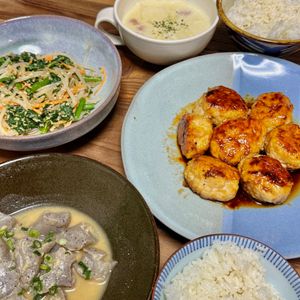 ぴいすけの作ってみた!投稿(【三色野菜のごま和え】レンジで作れる♪栄養満点副菜♡)