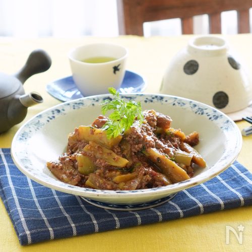やわらか麻婆ナス【市販ルゥで楽々】(介護食)