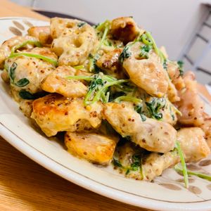 ちひろの作ってみた!投稿(【とりマヨ蓮根】ヤバいほど旨い!やみつき節約おかず♡)