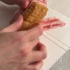 【厚揚げの肉巻き】青じそチーズの工程3