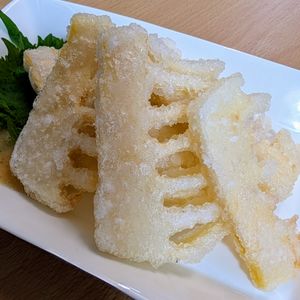 まゆのの作ってみた!投稿(絶品！たけのこのカリカリ唐揚げ～柚子こしょう酢味噌ダレ～)
