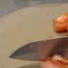 さっぱり！【トマトともずくの白だし和え】の下準備