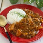 舞茸でしっとりやわらか♪鶏むね肉のヘルシーハヤシライス