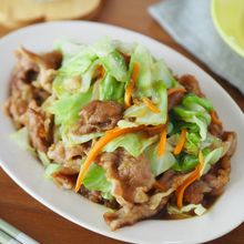 ご飯がすすむ！【和風肉野菜炒め】