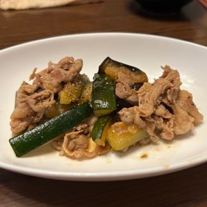豆の木ジャックの作ってみた!投稿(【ご飯が超合う】豚こま肉と茄子ズッキーニのさっぱりオイ照り)