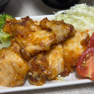 みーこの作ってみた!投稿(むね肉やわらか！鶏マヨ
◆ピリ辛豆板醤マヨ味◆)