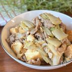 10分で完成「白菜と厚揚げのオイスター蒸し」