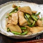 ご飯一択！トントロとにんにくの芽の炒め
