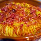 フライパンひとつで、ハッセルバック風ポテト
