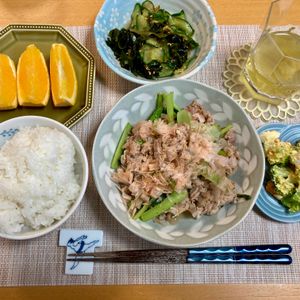 たぁプーの作ってみた!投稿(残った汁でご飯3杯いける🤭🍚豚と小松菜の濃厚旨だし炒め✨)