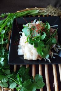 レンジで簡単『エスニック豚バラサラダ』