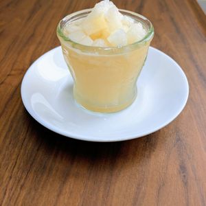 るるる♪の作ってみた!投稿(しゃりしゃり食感の梨のゼリー)