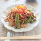 夏のおつまみ！ししとうと豚肉の甘辛炒め
