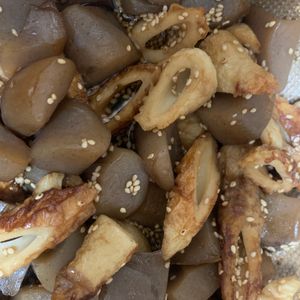 1319255の作ってみた!投稿(【こんにゃくとちくわの甘辛煮】すぐできて作り置きにも◎)