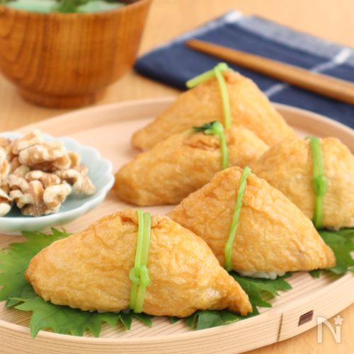 簡単!香ばし焼きくるみのいなり寿司