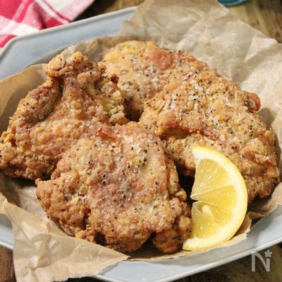 漬け込み不要!ザクザク!にんにく黒胡椒チキン