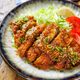【サクサク衣！本当は秘密】豚ロースのとんかつ濃厚ごま味噌だれ