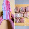 厚揚げ肉巻きのお好み焼き風│10分強でワンパン節約おかずの工程2