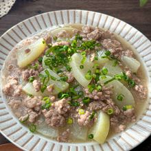 ご飯がすすむ♪【大根のうま塩そぼろ煮】