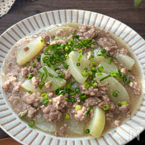 ご飯がすすむ♪【大根のうま塩そぼろ煮】