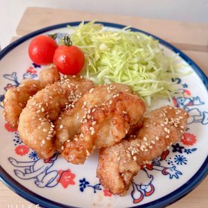 あーちゃん·͜· ♡の作ってみた!投稿(【ごま甘酢チキンバー】仕上がりやわらか♡下味冷凍OK！)