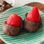 白玉粉がなくてもお豆腐で作れる『いちごチョコ大福』の作り方