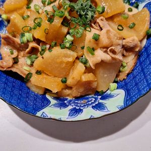 ななももママの作ってみた!投稿(『豚バラ大根』フライパンで10分♪味がしみしみ♡)
