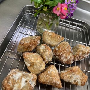 そら・ゆずの作ってみた!投稿(もっちりカリカリ！煮物リメイクde里芋の唐揚げ)