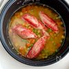 なにもしたくない日に。炊飯器に入れるだけ♪かに風味ご飯の工程2