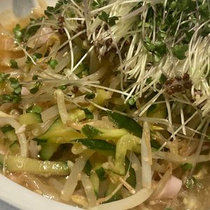 すみれの作ってみた!投稿(5分で簡単!もやしときゅうりとハムの中華サラダ)