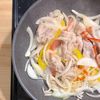 豚玉ねぎの甘辛冷やし中華!の工程2