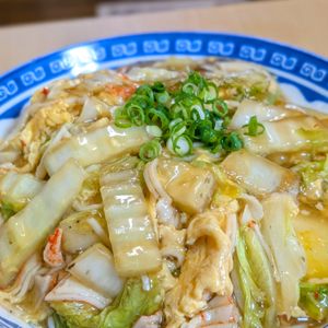 まゆのの作ってみた!投稿(【白菜とカニカマのとろ～り卵のあんかけ丼】ひとりランチにも！)