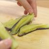 茄子ときゅうりの中華和えの工程1