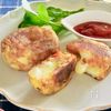 やわらかポテサラとコンビーフのお焼き【舌で潰せる】（介護食）の工程4